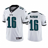 Nike Men & Women & Youth Philadelphia Eagles #16 Quez Watkins 2022 White Vapor Untouchable Limited Stitched Jersey,baseball caps,new era cap wholesale,wholesale hats